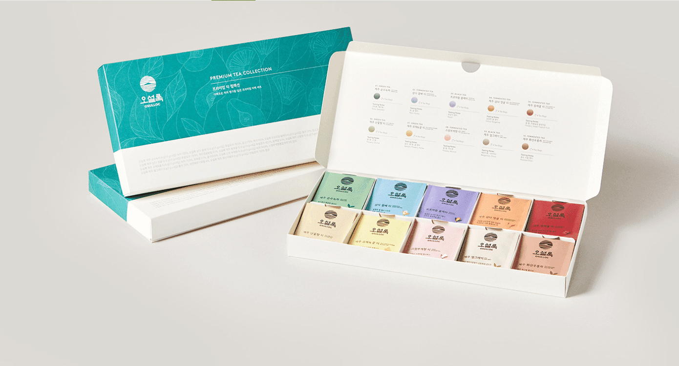 [Korean Green Tea] Osulloc Premium Tea Collection set / Premium Gift Set 3