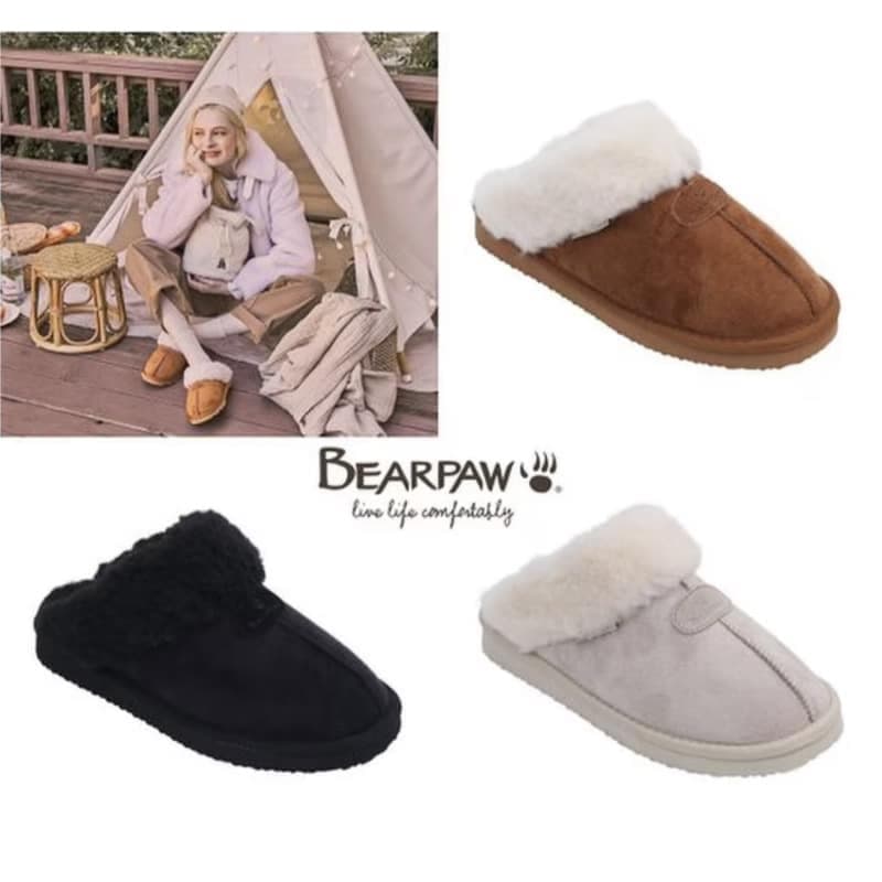 BEARPAW / WOMENS JULIA WINTER SLIPPERS 3color