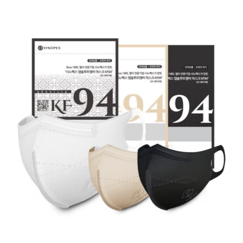SYNOTEX / KF94 MASK 8color 5size 10pcs / Waer BTS