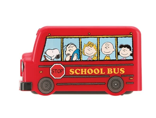 Skater x Peanuts Snoopy School Bus 2-tier Lunch Box(210+250ml)/Lunch box/Food Storage/2-tier lunch container/kids Lunch Box /Baby Food Container/Compact Size/Snoopy Kitchen/Character Kitchen/Diet Food Storage 3