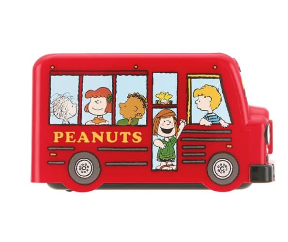 Skater x Peanuts Snoopy School Bus 2-tier Lunch Box(210+250ml)/Lunch box/Food Storage/2-tier lunch container/kids Lunch Box /Baby Food Container/Compact Size/Snoopy Kitchen/Character Kitchen/Diet Food Storage 4