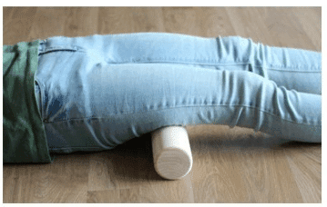 How to use cypress wood massage tool for relaxing thigh muscles