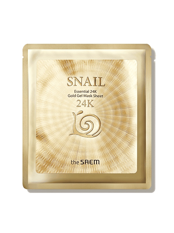 The Saem Snail Essential 24K Gold Gel Mask Sheet 30g