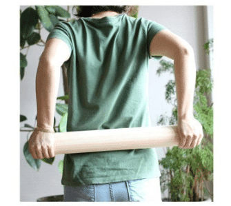 How to use cypress wood massage tool for relieving back pain