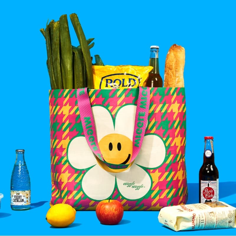 WIGGLE WIGGLE / REUSABLE SHOPPER BAG
