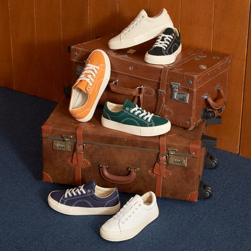 SHOOPEN / Wide Fit Canvas Sneakers HPCR3DA03M