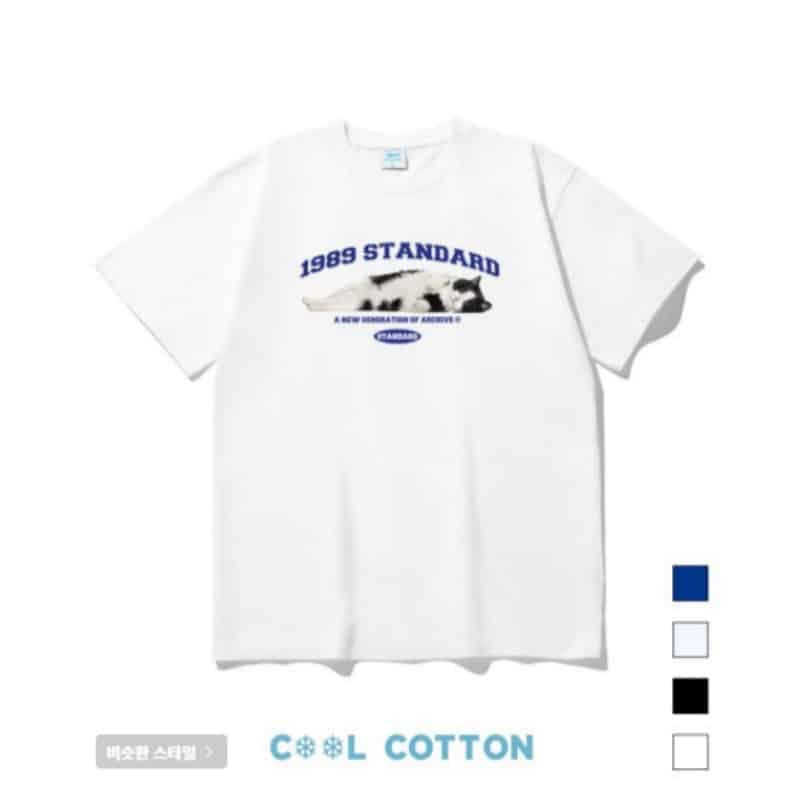 1989STANDARD / ARCH CHARMING CAT Cool Cotton Oversized Fit Short Sleeve