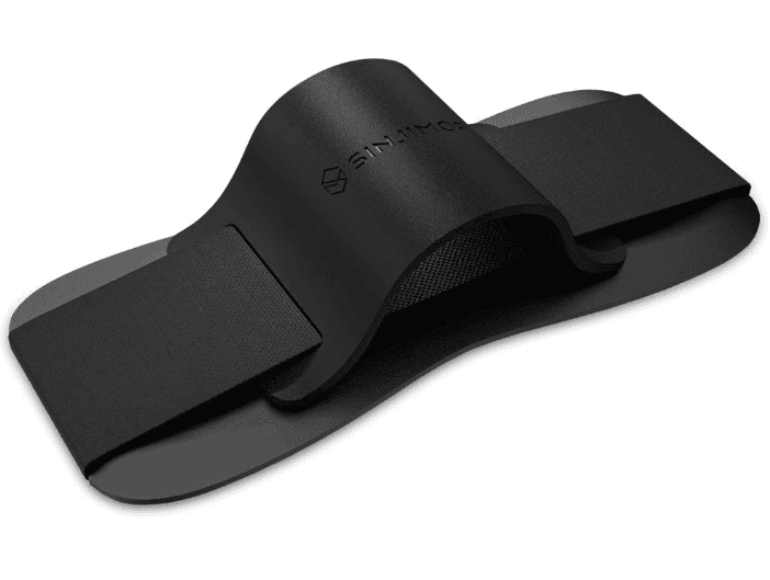 Phone Black Grip with Silicone Band – Comfortable One-Hand Holder &amp; Kickstand for Smartphones, Tablets, and eReaders for iPhone, Android, and Kindle Grip Silicone Black (Copy) 2