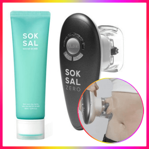 [MEDITHERAPY] SOKSAL Zero &amp;Waterbomb Body Line Lifting Therapy Liposuction Massage Device &amp; SOKSAL Water Bomb
