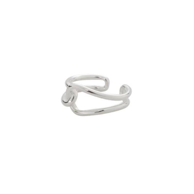 CHARMY / silver knot-ring / K-POP