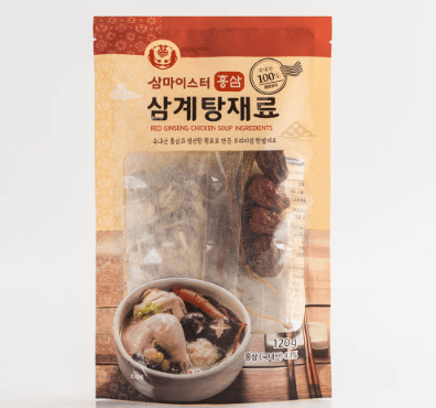 Sammaister Red Ginseng Samgyetang Ingredients Oriental Medicine Ingredients 120g Cooking Broth All-Purpose Broth Origin 5