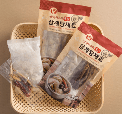 Sammaister Red Ginseng Samgyetang Ingredients Oriental Medicine Ingredients 120g Cooking Broth All-Purpose Broth Origin 3