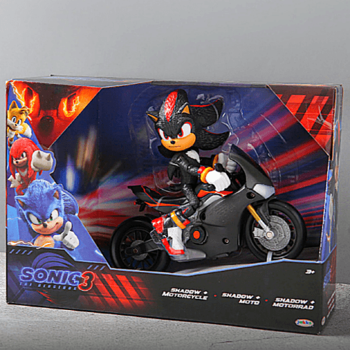 SONIC 3 The Hedgehog Movie SHADOW &amp; MOTORCYCLE 5" Figure Megabox Korea Limited 2