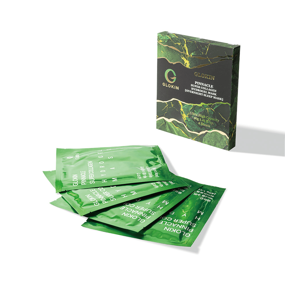 Glokin Pinnacle Super Collagen Hydrogel Overnight Sleep Mask(40g*4Sheets) 2