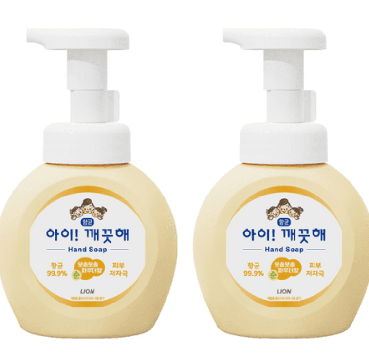 [Kirei Kirei] Foaming Hand Soap – Mild Powder Scent, 250ml × 2