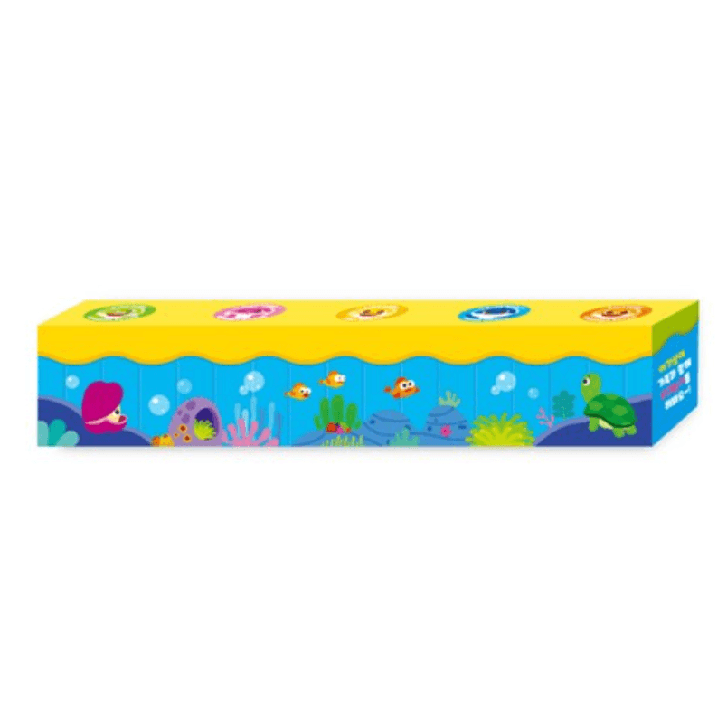 [Pinocchio x Pinkfong] Baby Shark Finger Puppet Bath Toy – Yellow, 1pc 6