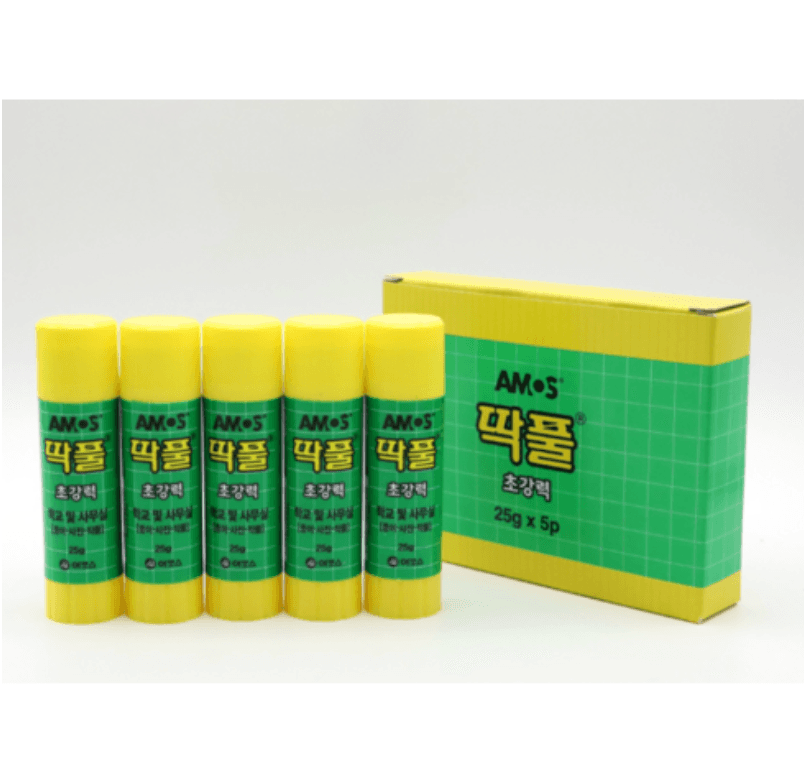 Amos Super Strong Glue Stick, 25g, Pack of 10 2