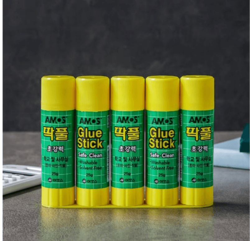 Amos Super Strong Glue Stick, 25g, Pack of 10 4