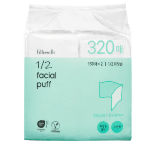 Fillimilli 1/2 Cotton Pads – 320 Sheets 2