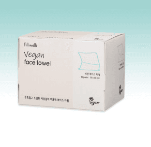 Fillimilli Vegan Face Towels – 85 Sheets 2