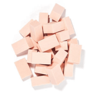 Fillimilli Soft Cut Makeup Sponges – 240 Pieces (80 pcs × 3 Packs) 2