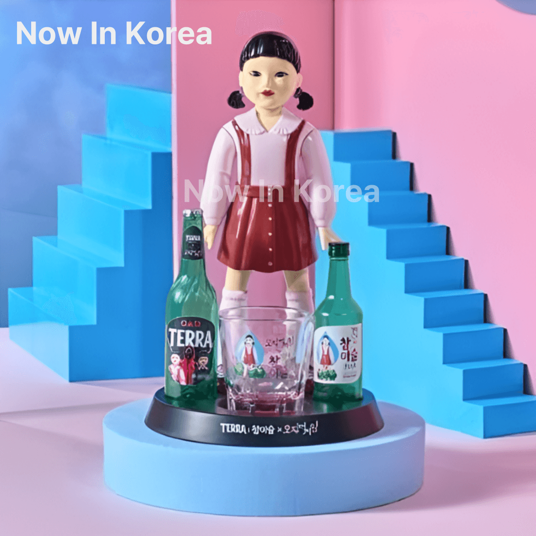 SQUID GAME 3 x Jinro Chamisul Official Yunghee Doll Drinking Game New Version