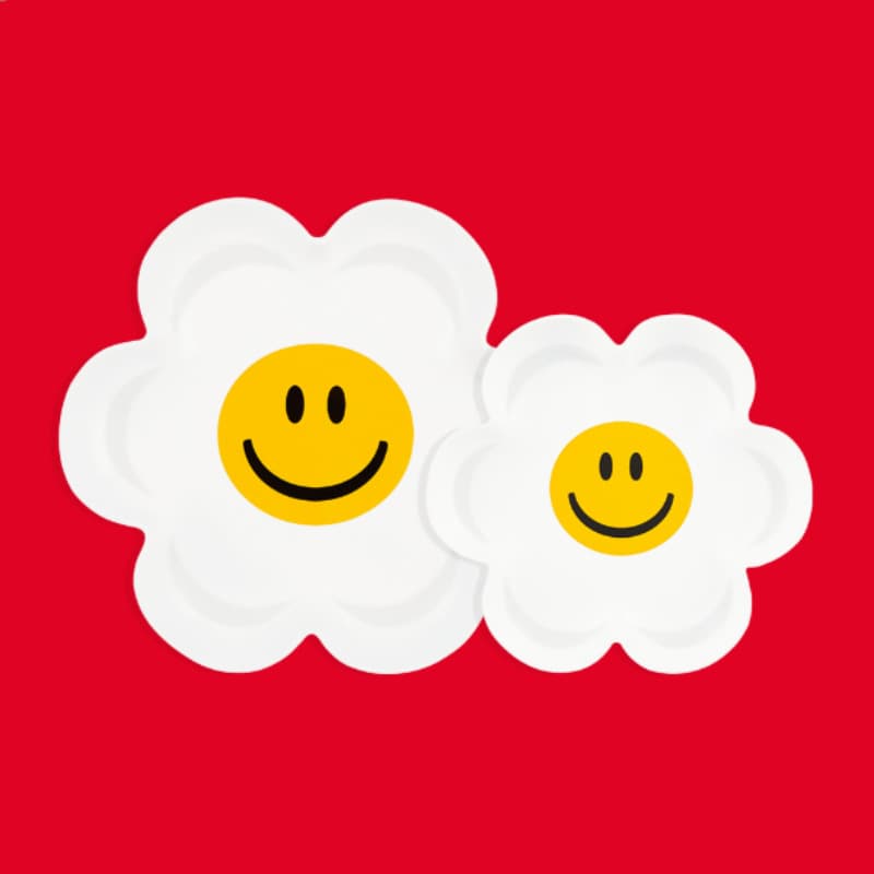 WIGGLE WIGGLE / SMILE PLATE 2P SET