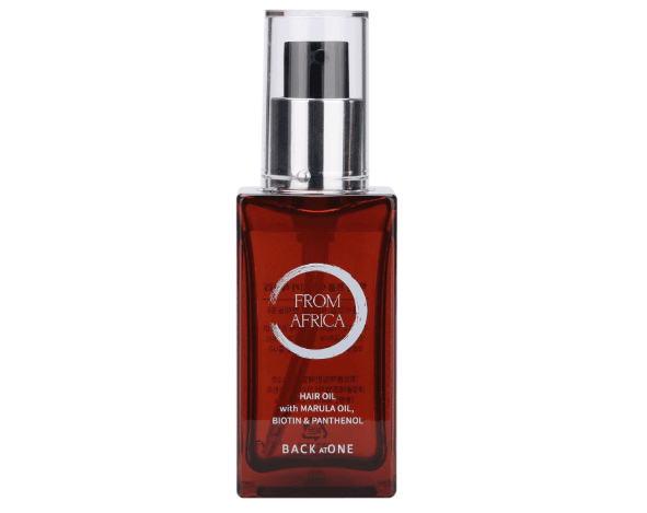 BACK AT ONE From Africa Hair Oil with Marula Oil, Biotin and Panthenol, 1.62 fl oz