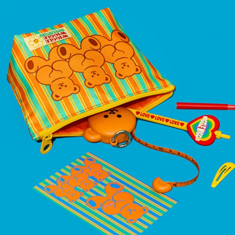 WIGGLE WIGGLE / PATTERN POUCH