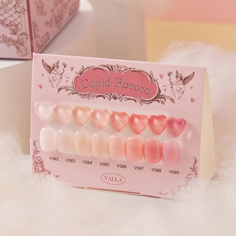 VALLA / Cupid Rococo Nude Pink Spring Syrup Gel 8 Colors / Nail