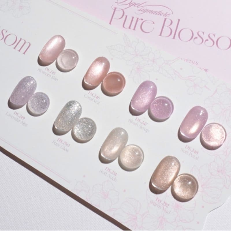 D GEL Signature / Pure Blossom Magnetic gel nail 8 SET