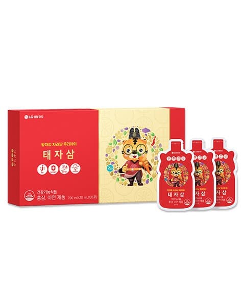 Life Garden Taejasam Red Ginseng for Kids 700ml Korean red ginseng wellness drink supplement for children