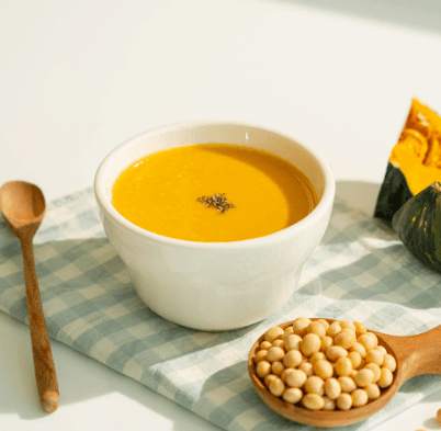 Sweet Pumpkin &amp; Bean Cream Soup Powder – 100% Plant-Based Vegan Soup, 500g 2