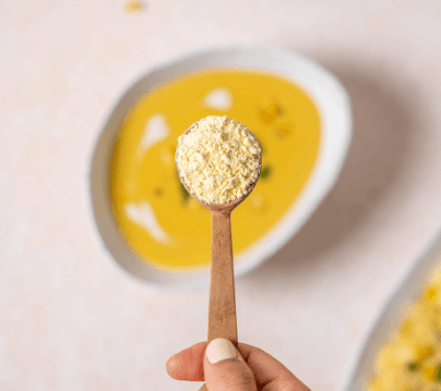 Corn &amp; Bean Cream Soup Powder – 100% Plant-Based Vegan Corn Soup, 500g 4