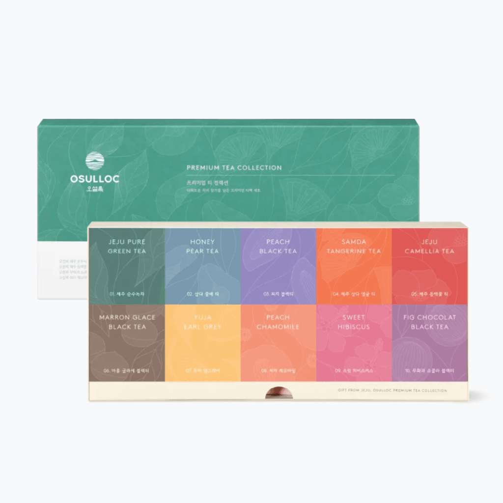 OSULLOC Premium Tea Collection Gift Set (10 Flavors, 40 Tea Bags) 2