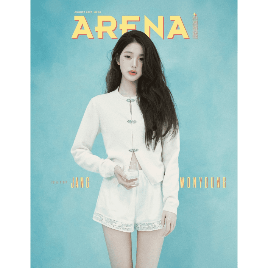 ARENA HOMME+ Korea August 2026 IVE JANG WONYOUNG