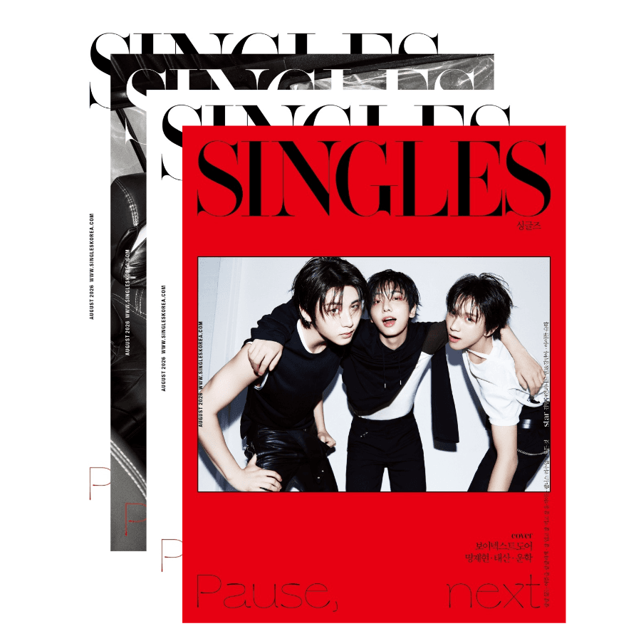 SINGLES Korea July 2026 BOYNEXTDOOR Myeong JAEHYUN, TAESAN, WOONHAK