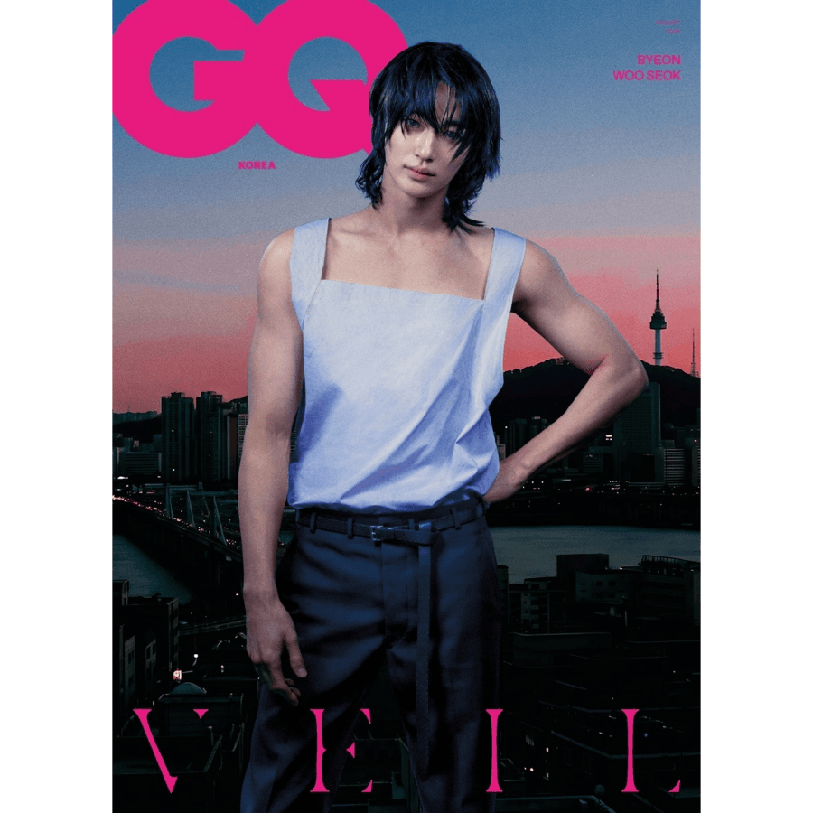 GQ Korea August 2026 Byeon Wooseok