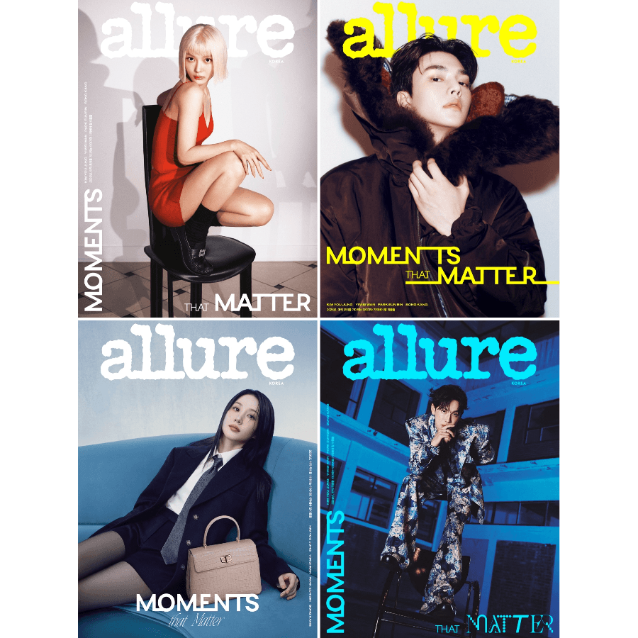 ALLURE Korea August 2026 Kim You Jung / Song Kang / PARK EUNBIN / Yim Siwan