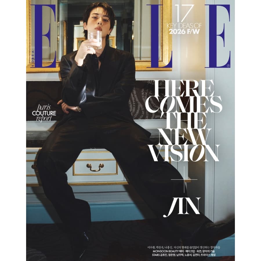 ELLE Korea August 2026 BTS JIN