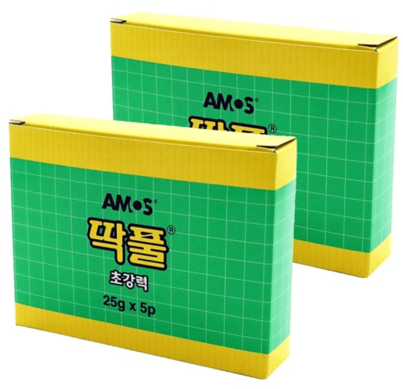 Amos Super Strong Glue Stick, 25g, Pack of 10